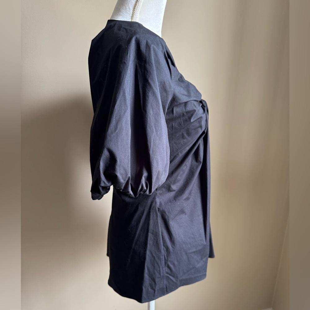 Rosetta Getty Twist Front Top in Black $620 Retail NWT - Picture 3 of 7
